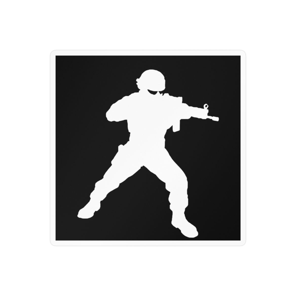 Tom Clancy Logo Decal Vinyl Sticker Makarios LLC |Cars Trucks Laptop MKR| White |5.75 x 4.75|MKR261 - Tom Clancy official Stickers merch