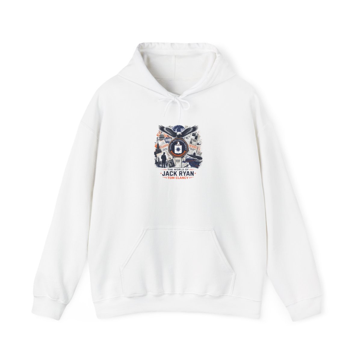 Tom Clancy "The World of Jack Ryan - Tom Clancy" Hoodie - alternate angle 4, merchandise