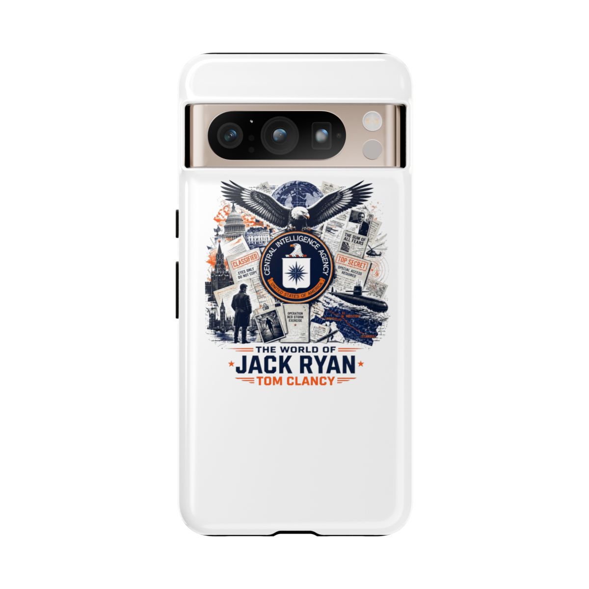 Tom Clancy "The World of Jack Ryan - Tom Clancy" Phone Case - Official Phone Cases merchandise